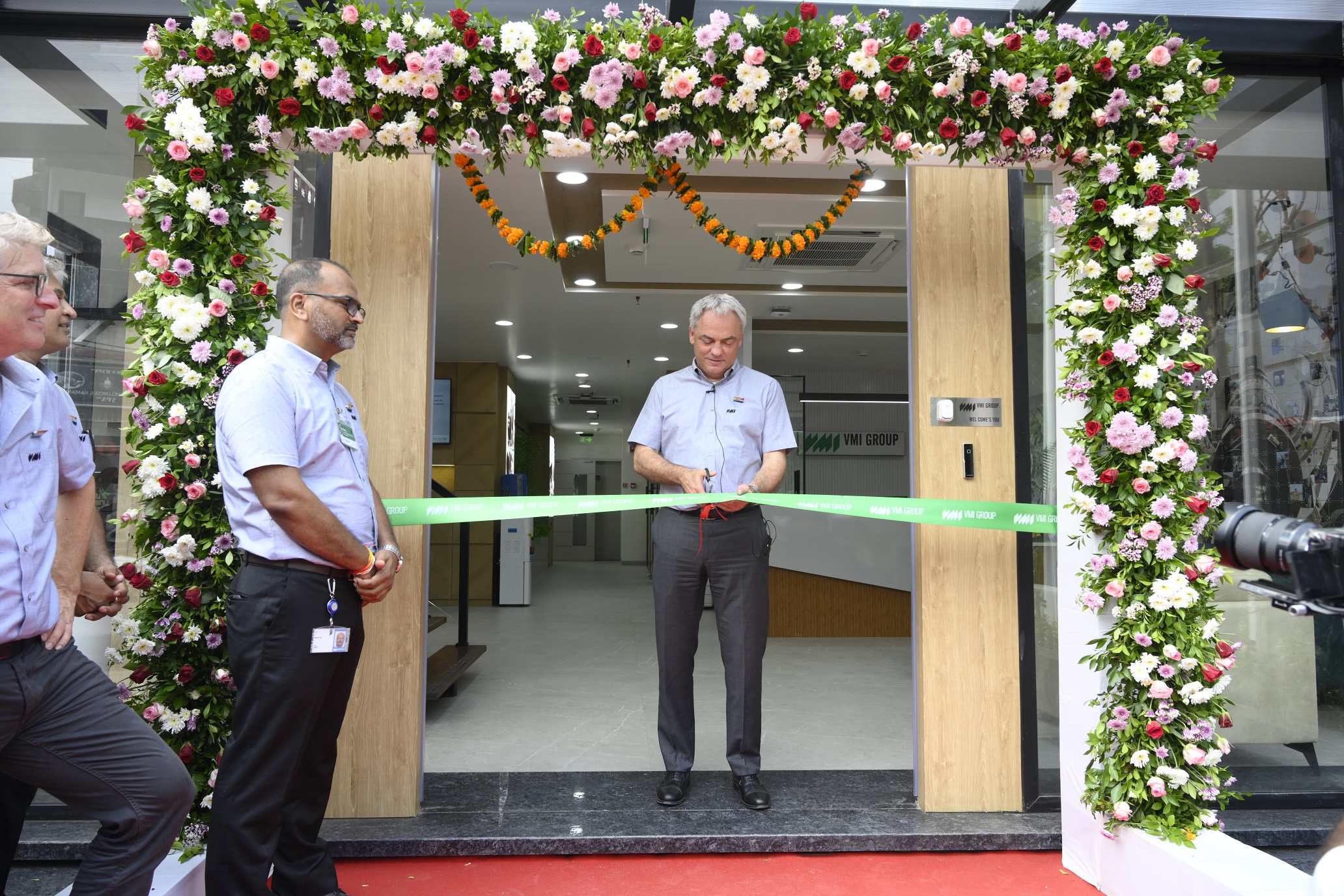 VMI India opening by CEO Harm Voortman